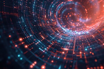 Obraz premium Abstract High Tech Background