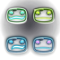 Eye-Catching Neon: Captivating Designs for Modern Digital Marketing and Creative Iconic Art