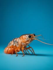 Close up photo of a shrimp