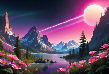 Vector illustration, retro vintage style floral pattern frame with decorative ornaments and creativity, elegant floral wallpaper with abstract shapes,