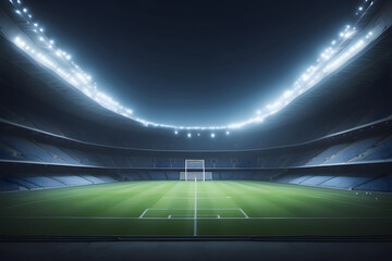 Minimal stadium lights background.