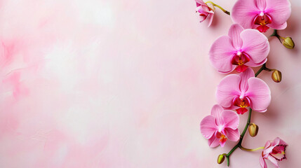 Naklejka na ściany i meble Elegant floral abstract background