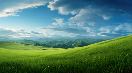 Obraz premium swiss alps inspired beautiful realistic landscape artwork