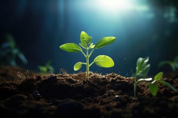 Earth Day: Green Sprout, Ecology, Organic Food, Planting Trees, Agriculture