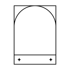 Monoline Minimalist Frame