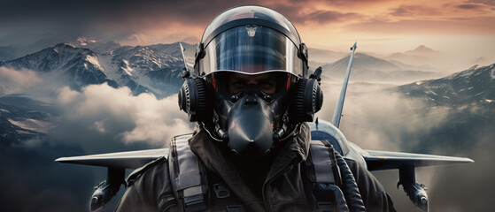 
Experience the thrill of a fighter pilot's perspective with this HD widescreen wallpaper, capturing the dynamic essence from an aerial view. - obrazy, fototapety, plakaty
