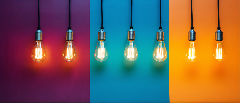 Idea and leadership concept in a light-filled ambiance, symbolizing clarity, enlightenment, and the guiding illumination of innovative thoughts and direction.