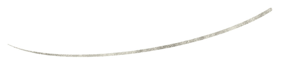 Silver Paint Brush Stroke