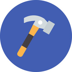Hammer icon vector image. Can be used for Home Improvements.