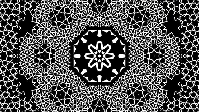 ornament pattern mandala seamless loop