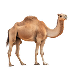Camel isolated on the transparent background