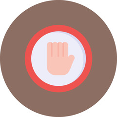 Obraz premium Stop Sign icon vector image. Can be used for Road Signs.