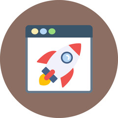 Startup icon vector image. Can be used for User Experience.