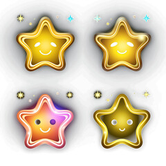 Cute Neon Light Icons: Playful and Vibrant Designs for a Charming Digital Experience