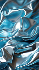 Luxury abstract dynamic smooth waves in shades of blue. Trendy blue and white abstract background and wallpaper. Can be used for many themes. Movement composition for yours poster, header, cover.