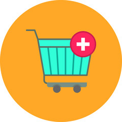 Add to Cart icon vector image. Can be used for Shopping and Ecommerce.