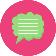 Comments icon vector image. Can be used for Online Marketing.