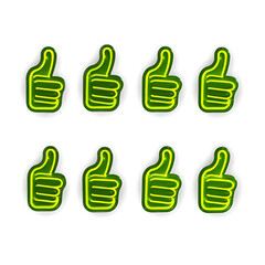 Cute Neon Light Icons: Playful and Vibrant Designs for a Charming Digital Experience