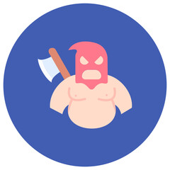 Executioner icon vector image. Can be used for Medieval.
