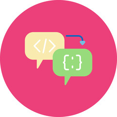 Code Processor icon vector image. Can be used for Computer Programming.