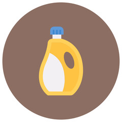 Liquid Detergent icon vector image. Can be used for House Cleaning.