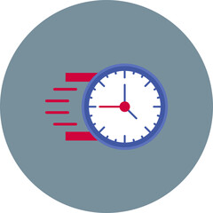 Quick Response icon vector image. Can be used for Time and Date.