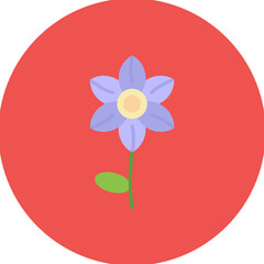 Freesia icon vector image. Can be used for Flowers.