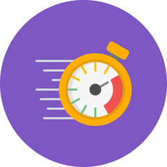 Race Stopwatch icon vector image. Can be used for Auto Racing.