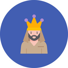 Emperor icon vector image. Can be used for Dubai.