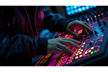 Mastering the Mix: A DJ's Journey, Soundscapes and Synthesizers: Behind the Music, Electronic Rhythms: The Art of DJing, Beats in the Dark: A Music Producer's Vision, Generative AI