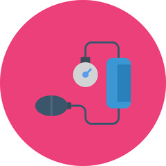 Tensiometer icon vector image. Can be used for Medicine I.