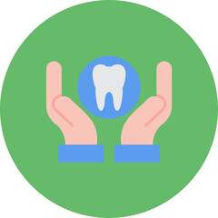 Fototapeta premium Oral Health icon vector image. Can be used for Medicine I.