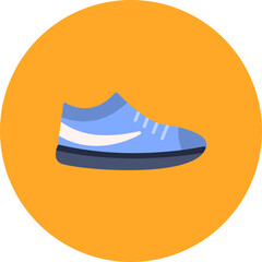 Gym Shoes icon vector image. Can be used for Gym.