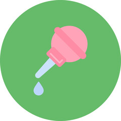 Nasal Aspirator icon vector image. Can be used for Baby.