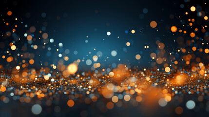 Obraz premium Glitter lights background banner. Colorful abstract background with glitter