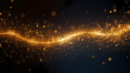 Fototapeta premium Glitter lights background banner. Colorful abstract background with glitter