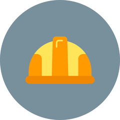Helmet icon vector image. Can be used for Nuclear Energy.