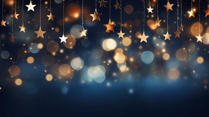 Obraz premium Glitter lights background banner. Colorful abstract background with glitter