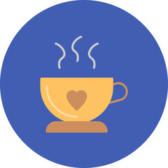 Coffee Cup icon vector image. Can be used for Winter.