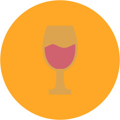 Drink icon vector image. Can be used for Hotel Services.