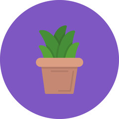 Plant Pot icon vector image. Can be used for Spring.