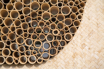 engineering and aesthetics of woven bamboo