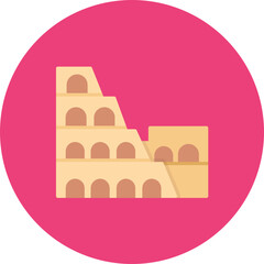 Coliseum icon vector image. Can be used for Landmarks.