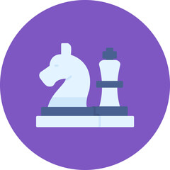 Chess icon vector image. Can be used for Sports.