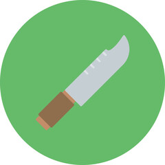 Wild Knife icon vector image. Can be used for Wild West.