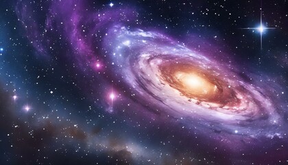 space galaxy in space