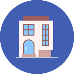 Apartments icon vector image. Can be used for Type of Houses.