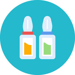 Ampoule icon vector image. Can be used for Pharmacy.