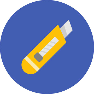 Paper Cutter icon vector image. Can be used for Productivity.