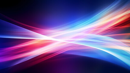 Line glowing motion blur illustration light background, energy neon light, effect bright line glowing motion blur